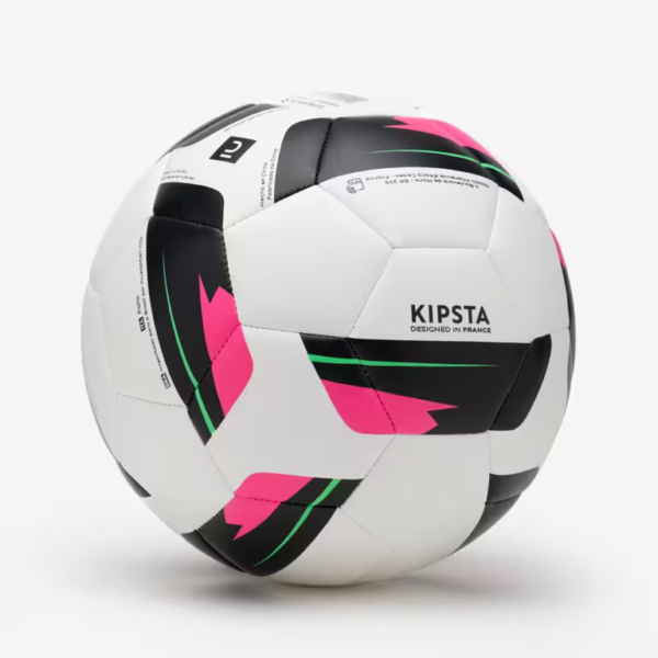 KIPSTA | Size 5 Machine-Stitched Football Training Ball - White